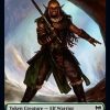 Elf Warrior // Troll Warrior Double-sided Token