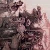 March of Burgeoning Life Art Card