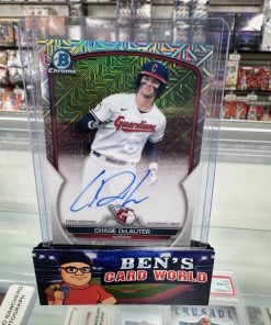 2023 BOWMAN CHROME MEGA BOX AUTOGRAPHS #BMACD CHASE DELAUTER