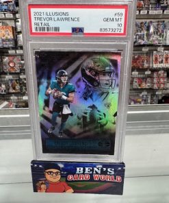 2021 PANINI ILLUSIONS RETAIL #59 TREVOR LAWRENCE PSA 10