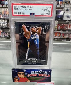 2019-20 PANINI PRIZM #248 ZION WILLIAMSON RC PSA 10