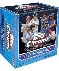 2022 TOPPS CHROME SAPPHIRE BASEBALL HOBBY BOX