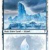Snow-Covered Island (White Border)