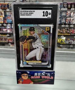 2024 BOWMAN CHROME MEGA BOX PROSPECTS #BCP125 PAUL SKENES SGC 10