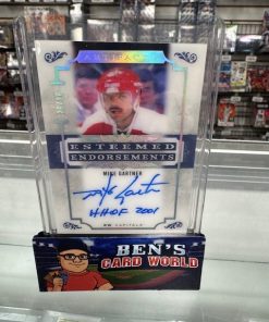 2021-22 ARTIFACTS ESTEEMED ENDORSEMENTS AUTOGRAPH #EEMG MIKE GARTNER /28