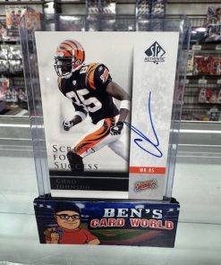 2004 SP AUTHENTIC SCRIPTS FOR SUCCESS AUTOGRAPHS #SSCJ CHAD JOHNSON