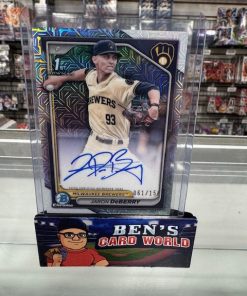 2024 BOWMAN CHROME DRAFT AUTOGRAPHS HTA CHOICE REFRACTORS #CPAJDE JARON DEBERRY /150