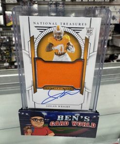 2024 PANINI NATIONAL TREASURES COLLEGIATE #48 JAYLEN WRIGHT JERSEY AUTOGRAPH /99