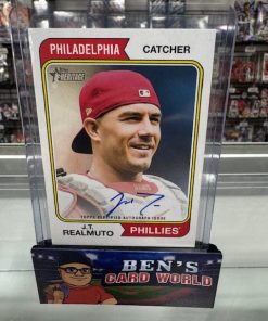 2023 TOPPS HERITAGE REAL ONE AUTOGRAPHS #ROAJRO J.T. REALMUTO