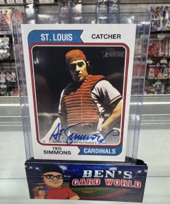2023 TOPPS HERITAGE REAL ONE AUTOGRAPHS #ROATSS TED SIMMONS