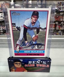 2025 TOPPS HERITAGE REAL ONE AUTOGRAPHS #76ROBB BERT BLYLEVEN