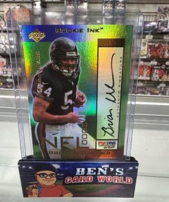 2000 COLLECTOR'S EDGE ODYSSEY ROOKIE INK #BU BRIAN URLACHER GOLD /795