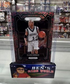 2024-25 PANINI PRIZM DRAFT PICKS PRIZMS SNAKESKIN #33 ALLEN IVERSON