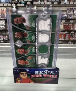 2009-10 SP GAME USED FABRIC FOURSOMES 125 #F4PAGR KEVIN GARNETT/RAY ALLEN/RAJON RONDO/PAUL PIERCE /1