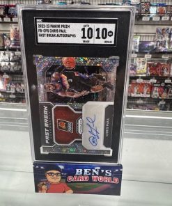 2022-23 PANINI PRIZM FAST BREAK AUTOGRAPHS #51 CHRIS PAUL SGC 10/10