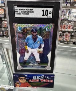2023 BOWMAN CHROME MEGA BOX PROSPECTS #BCP61 JUNIOR CAMINERO SGC 10