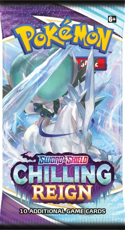 Pokemon Chilling Reign Booster Pack - Pack Art May Vary