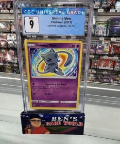 2017 POKEMON SUN AND MOON SHINING LEGENDS #40 SHINING MEW HOLO R CGC 9