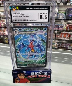 2023 POKEMON SCARLET AND VIOLET PARADOX RIFT #245 GARCHOMP EX SIR HOLO CGC 8.5