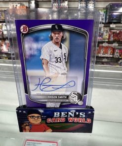2025 BOWMAN PROSPECT AUTOGRAPHS PURPLE BORDER #BPAHS HAGEN SMITH /250