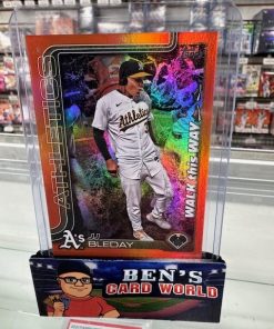 2025 TOPPS CELEBRATION WALK THIS WAY ORANGE #WTW2 JJ BLEDAY /25