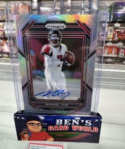 2022 PANINI PRIZM AUTOGRAPHS PRIZMS #18 MICHAEL VICK
