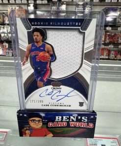 2021-22 CROWN ROYALE #133 CADE CUNNINGHAM JERSEY AUTOGRAPH /199