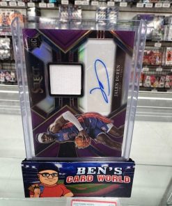 2022-23 SELECT ROOKIE JERSEY AUTOGRAPHS PURPLE #6 JALEN DUREN /99