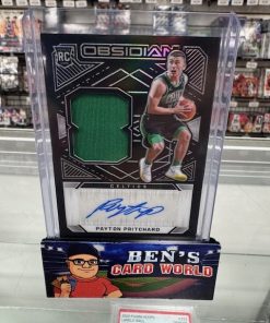 2020-21 PANINI OBSIDIAN #218 PAYTON PRITCHARD AUTOGRAPH JERSEY /99