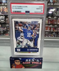 2016 SCORE #209 ELI MANNING PSA 10