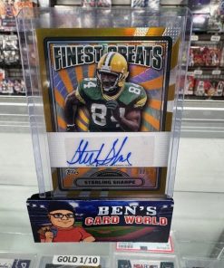 2024 FINEST GREATS AUTOGRAPHS GOLD REFRACTORS #FGSS STERLING SHARPE /50