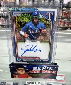 2024 BOWMAN CHROME MEGA BOX AUTOGRAPHS #BMAPS PAULINO SANTANA