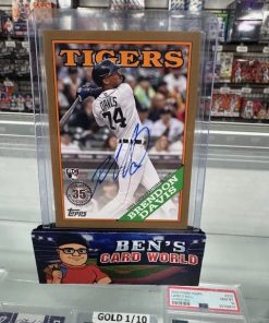 2023 TOPPS '88 TOPPS AUTOGRAPHS GOLD #88BABDA BRENDON DAVIS S2/ 50