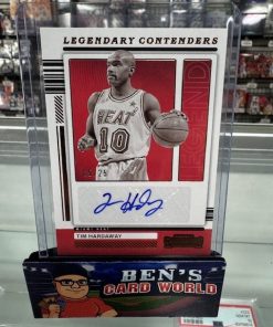 2021-22 PANINI CONTENDERS LEGENDARY CONTENDERS AUTOGRAPHS BRONZE #4 TIM HARDAWAY /25