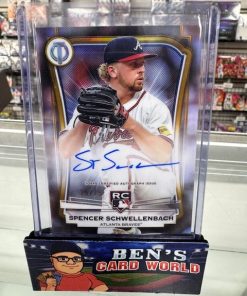 2025 TOPPS TRIBUTE LEAGUE INAUGURATION AUTOGRAPHS GOLD #LIASS SPENCER SCHWELLENBACH /75