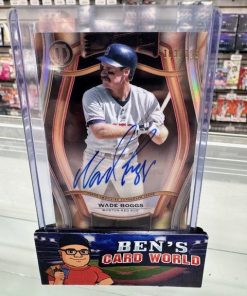2025 TOPPS TRIBUTE PILLARS OF THE GAME AUTOGRAPHS #PTGAWB WADE BOGGS /199
