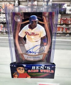 2025 TOPPS TRIBUTE PILLARS OF THE GAME AUTOGRAPHS PURPLE #PTGARH RYAN HOWARD /50