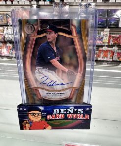 2025 TOPPS TRIBUTE PILLARS OF THE GAME AUTOGRAPHS GOLD #PTGATG TOM GLAVINE /75