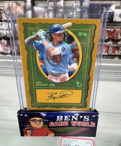 2024 TOPPS BROOKLYN COLLECTION AUTOGRAPH GOLD #ACBW BOBBY WITT JR /50