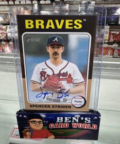 2024 TOPPS HERITAGE REAL ONE AUTOGRAPHS #ROASST SPENCER STRIDER