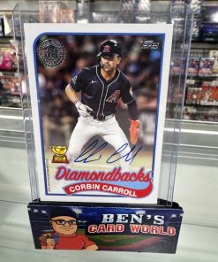 2024 TOPPS UPDATE '89 TOPPS AUTOGRAPHS #89AUCCA CORBIN CARROLL