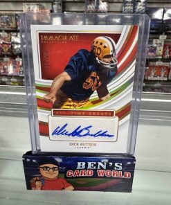 2022 IMMACULATE COLLECTION COLLEGIATE ALL TIME GREATS SIGNATURES GOLD #2 DICK BUTKUS /10