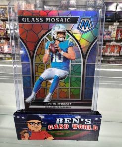 2022 PANINI MOSAIC GLASS MOSAIC #2 JUSTIN HERBERT