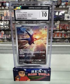 2024 POKEMON SCARLET AND VIOLET SURGING SPARKS #203 LATIOS IR CGC 10