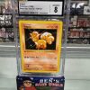 1999 POKEMON BASE 1ST EDITION #68 VULPIX UER C CGC 8