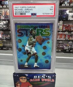 1997-98 TOPPS CHROME SEASON'S BEST #SB6 MICHAEL JORDAN PSA 7