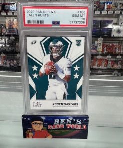 2020 ROOKIES AND STARS #106 JALEN HURTS RC PSA 10