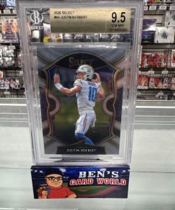2020 SELECT #44 JUSTIN HERBERT RC BGS 9.5