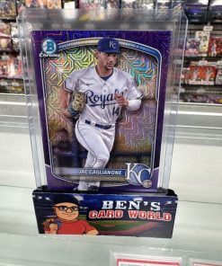 2025 BOWMAN CHROME MEGA BOX PROSPECTS PURPLE REFRACTORS #BCP103 JAC CAGLIANONE /250