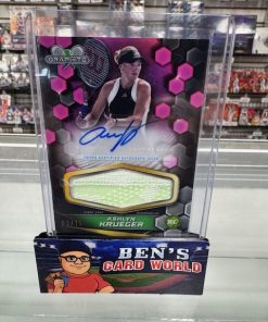 2024 TOPPS GRAPHITE GRAPHITE SIGNATURE RELICS PINK REFRACTORS #GSRAKR ASHLYN KRUEGER /15